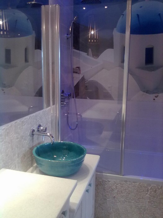 Badezimmer Idee Galerie - Antike Waschbecken - Handbemalte Art Deco Aufsatz Waschbecken